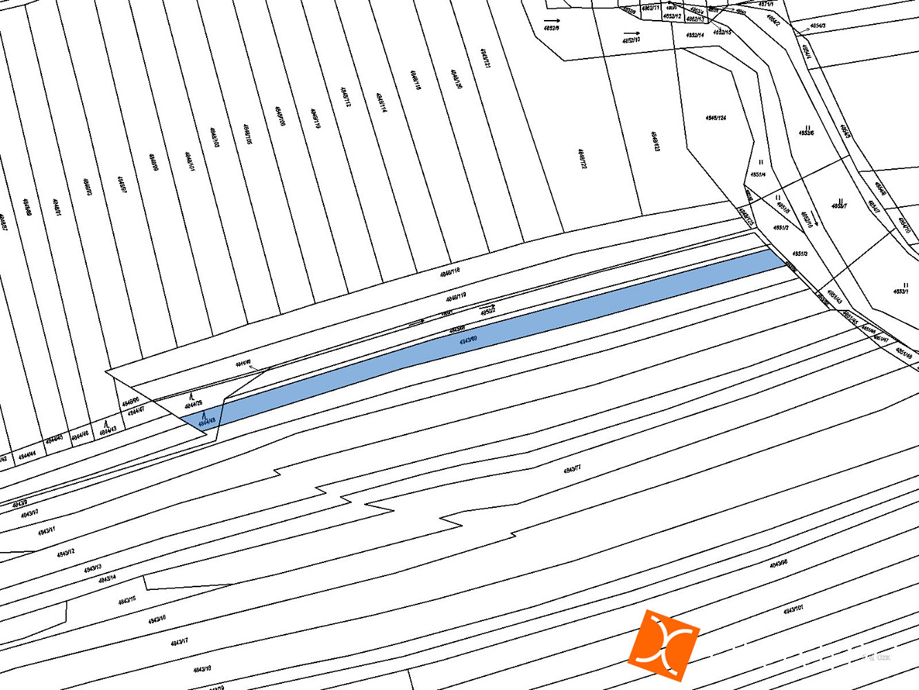 Prodej pole 958 m² – fotografie 2