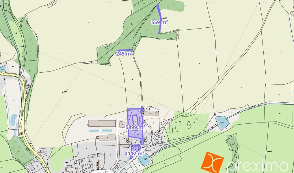 Prodej stavebního pozemku 3 814 m², Hostouň – náhled fotky 2