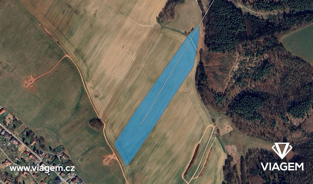 Prodej pole 14 088 m², Rudoltice – náhled fotky 2