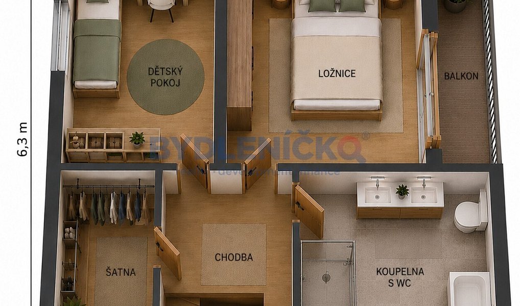 Prodej domu 113 m² s pozemkem 545 m², Kájov – náhled fotky 15