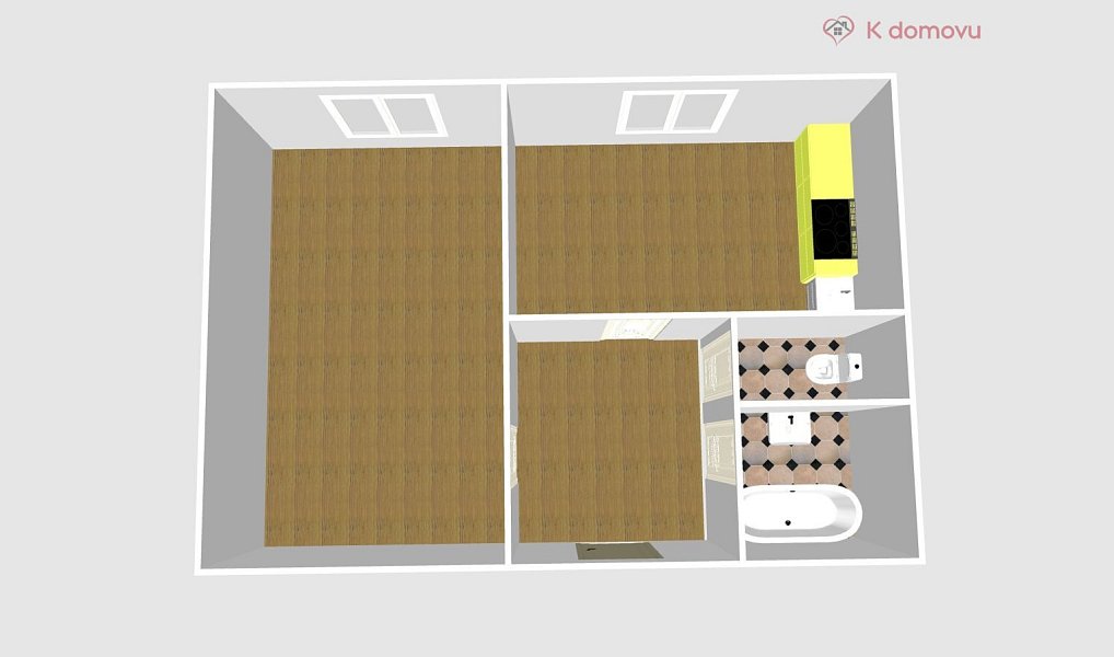 Prodej bytu 1+1 49 m², Osek nad Bečvou – náhled fotky 2
