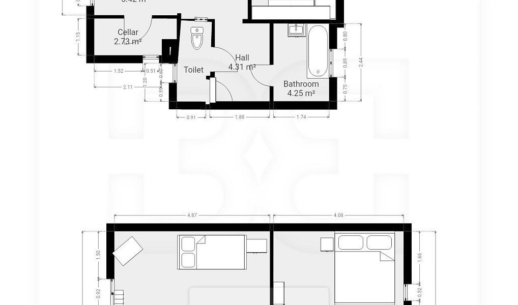 Pronájem domu 107 m² s pozemkem 693 m², Uhlířské Janovice – náhled fotky 27