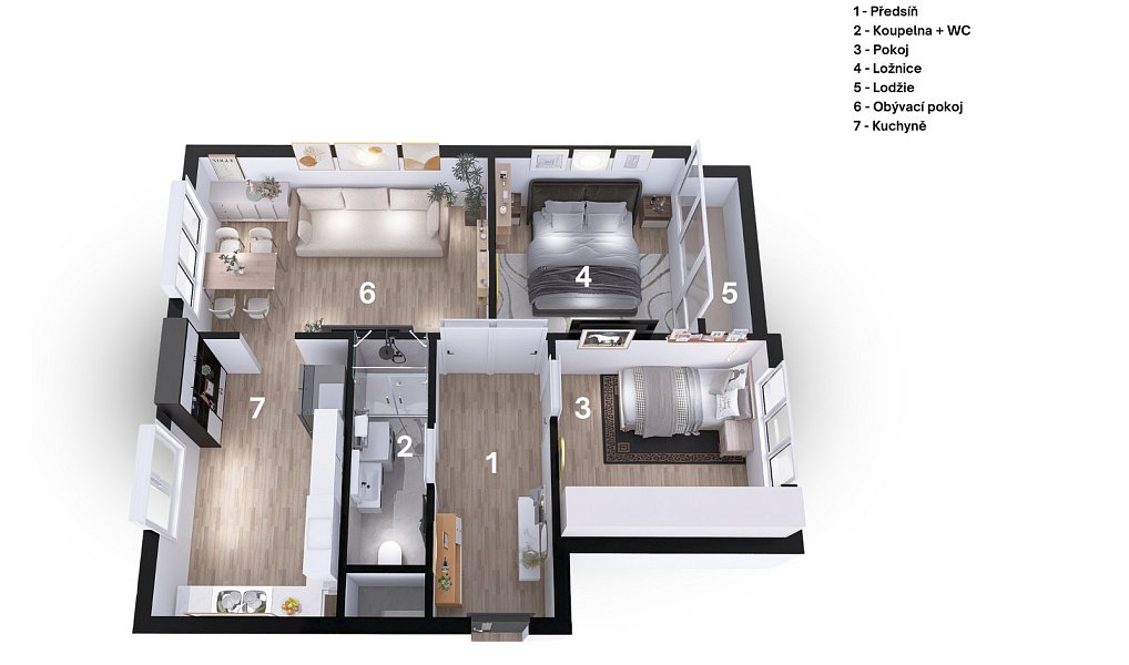 Prodej bytu 3+1 67 m², Ostrava – náhled fotky 21