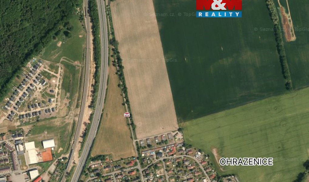 Prodej pole 7 747 m², Pardubice – fotka 1 z 3