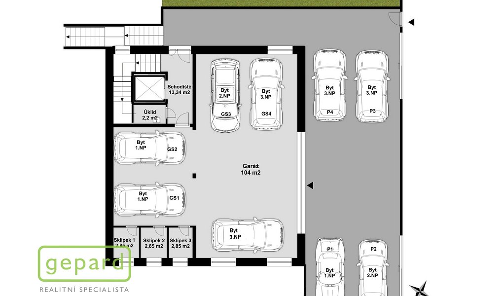 Prodej bytu 6+kk 159 m², Praha – náhled fotky 17