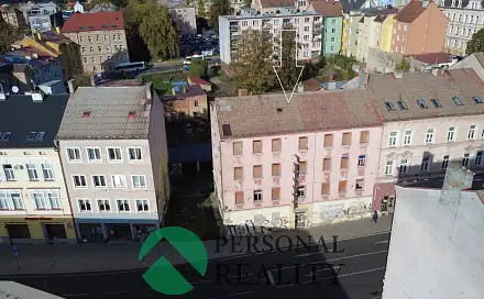 Prodej nájemního domu, činžáku 1 793 m², Svobody, Cheb