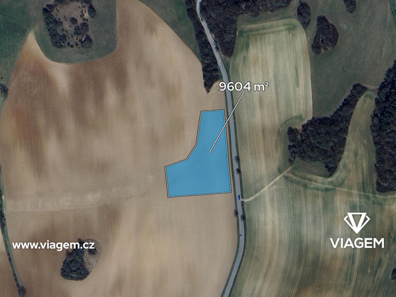 Prodej pole 9 604 m² – fotografie 2