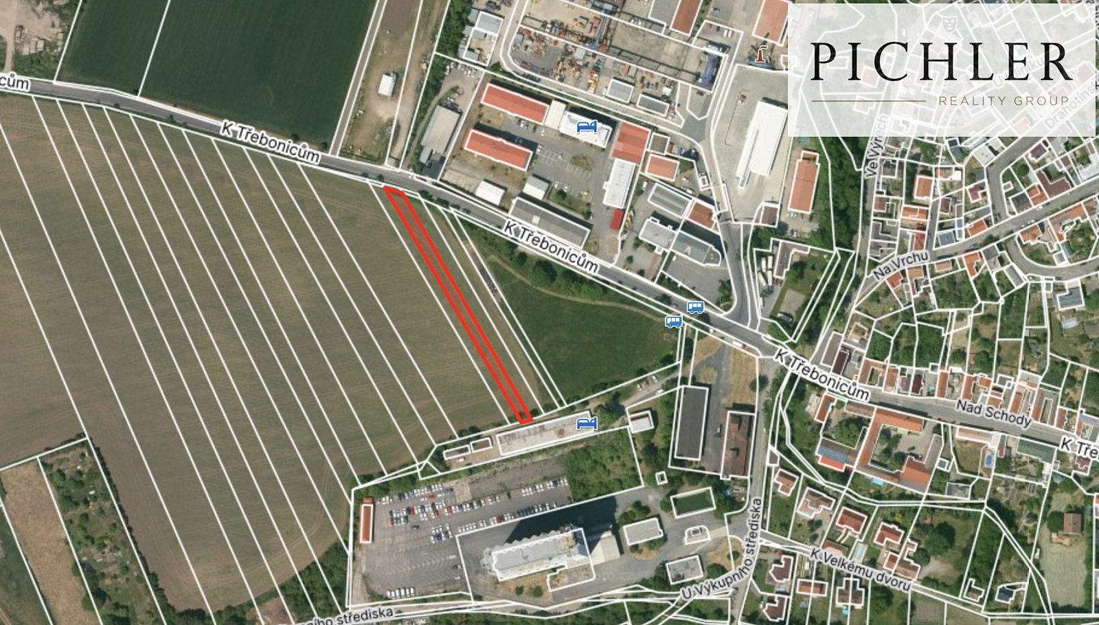 Prodej komerčního pozemku 1 225 m² - View 6