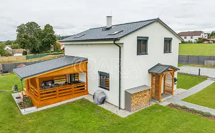 Prodej domu 137 m² s pozemkem 1 851 m², Slověnice, okres Benešov