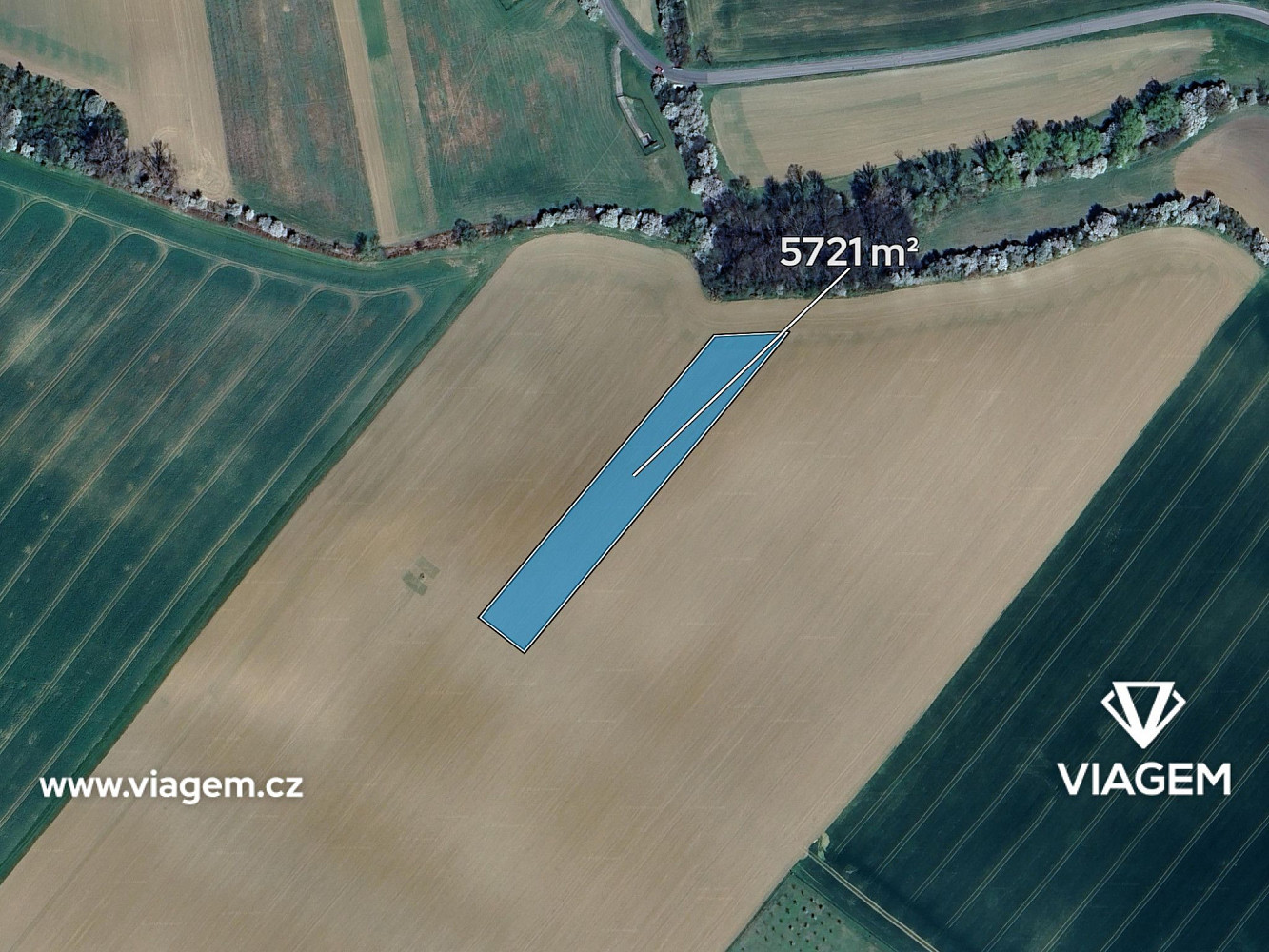 Prodej pole 953 m² – fotografie 2