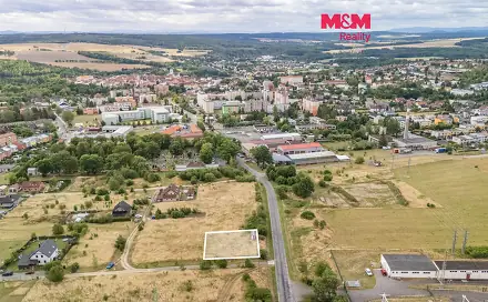Prodej stavebního pozemku 831 m², Stříbro, okres Tachov