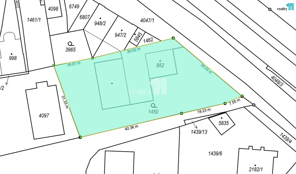 Prodej komerčního pozemku 1 807 m², Klatovy – náhled fotky 3