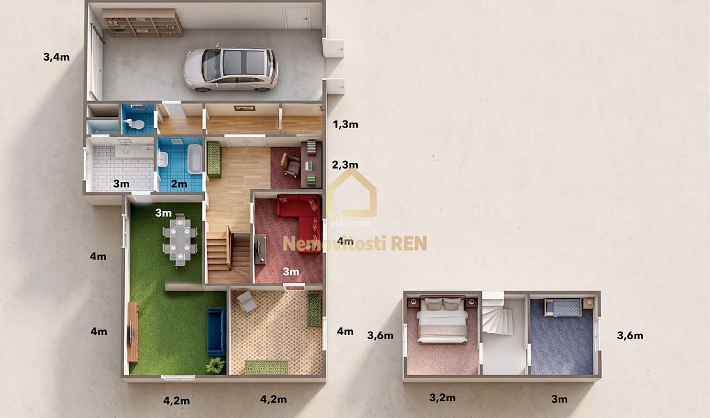 Prodej domu 157 m² s pozemkem 4 530 m², Šenov – náhled fotky 14
