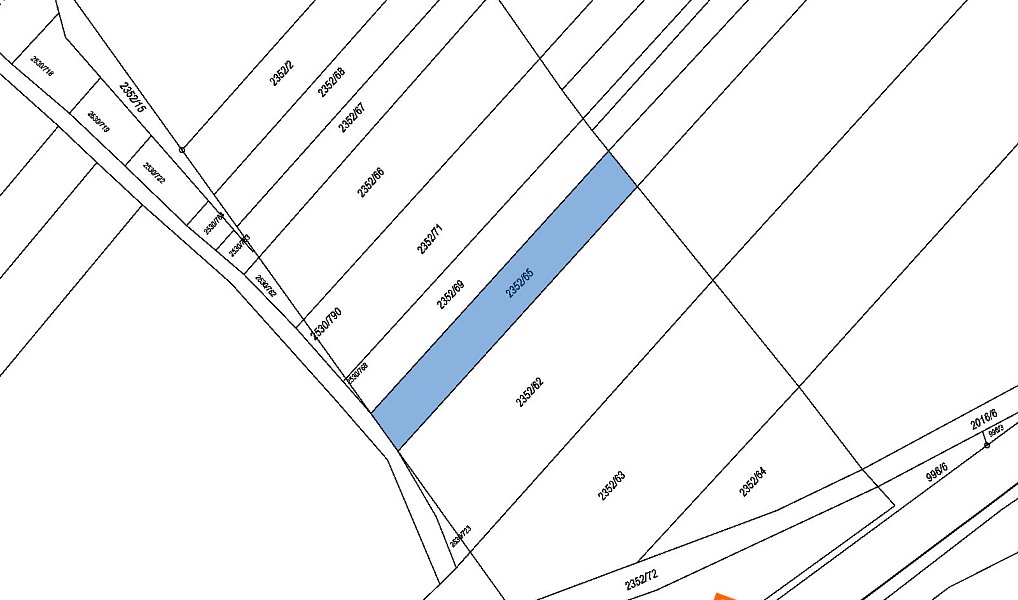 Prodej pole 305 m², Čáslav – náhled fotky 2