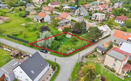 Prodej stavebního pozemku 610 m², Pod Sokolovnou, Zásmuky, okres Kolín