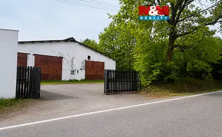 Pronájem výrobních prostor 400 m², Kluky - Dobešice, okres Písek