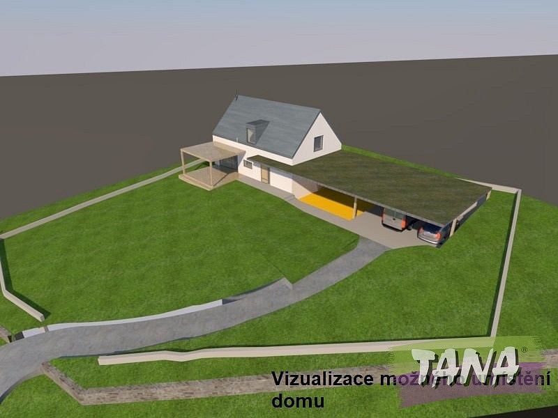 Stavební pozemek Český ráj, 998 m² - Karlovice - Roudný – pohled 5