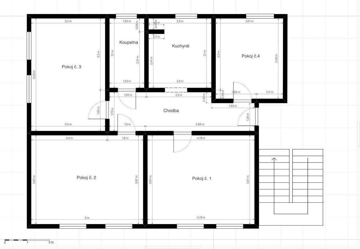 Prodej bytu 4+1 116 m² – fotografie 3