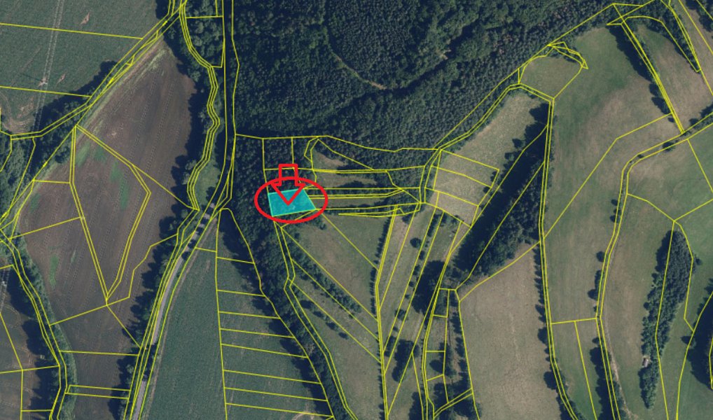 Prodej lesa 1 410 m², Lesnice – náhled fotky 8