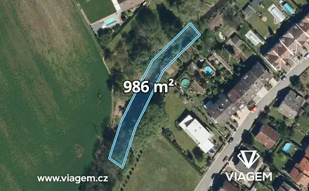 Prodej pole 575 m², Lázně Bohdaneč, okres Pardubice