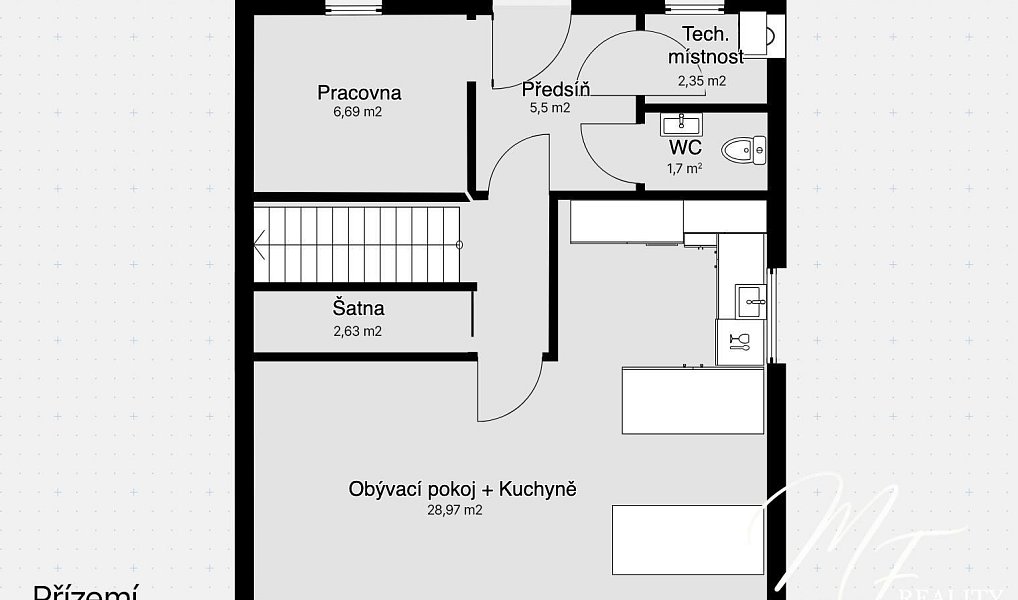 Prodej domu 106 m² s pozemkem 278 m², Chrást – náhled fotky 28
