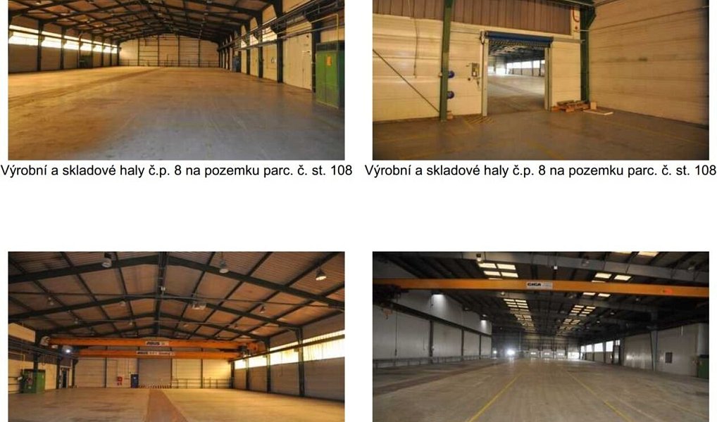 Prodej výrobních prostor 8 632 m², Okrouhlá – náhled fotky 5