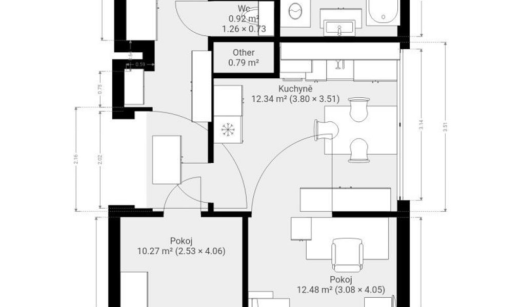 Pronájem bytu 3+1 67 m², Újezd u Brna – náhled fotky 23