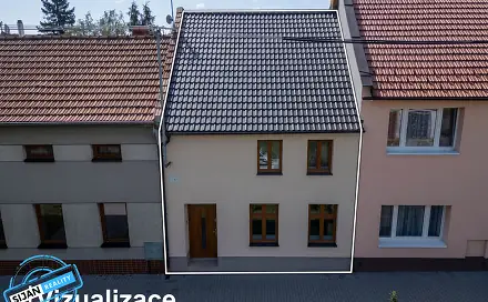 Prodej domu 80 m² s pozemkem 384 m², Uličky, Mostkovice, okres Prostějov