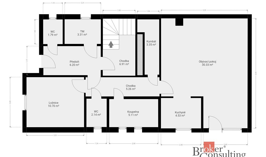 Prodej domu 198 m² s pozemkem 456 m², Losiná – náhled fotky 38