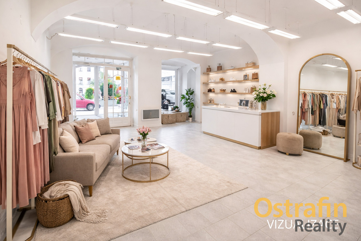Pronájem obchodních prostor 115 m²