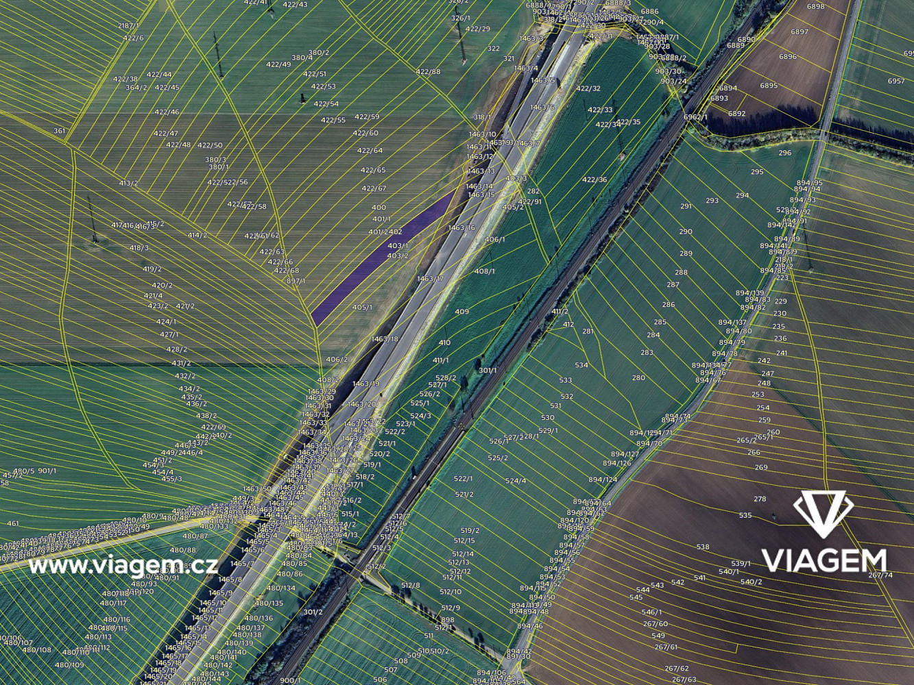 Prodej pole 823 m² – fotografie 4