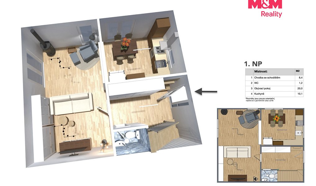 Prodej domu 80 m² s pozemkem 317 m², Nehvizdy – náhled fotky 24
