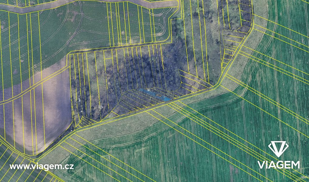 Prodej pole 516 m², Bošovice – náhled fotky 8