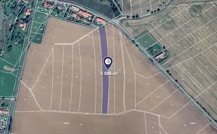 Prodej pole 5 586 m², Kacákova Lhota, okres Jičín