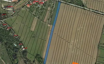 Prodej komerčního pozemku 1 195 m², Lhota u Lysic, okres Blansko