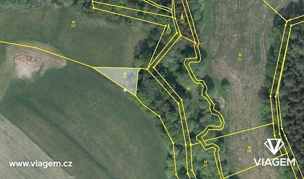 Prodej pole 699 m², Světlá nad Sázavou – náhled fotky 3