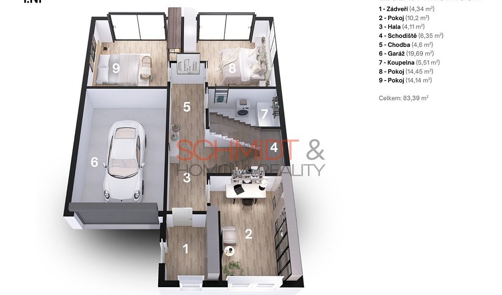 Prodej stavebního pozemku 1 000 m², Bořetice – náhled fotky 10