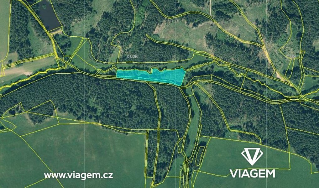 Prodej zahrady 3 532 m², Útvina – náhled fotky 3