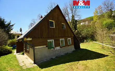 Prodej chaty/chalupy 80 m² s pozemkem 913 m², Holčovice - Spálené, okres Bruntál