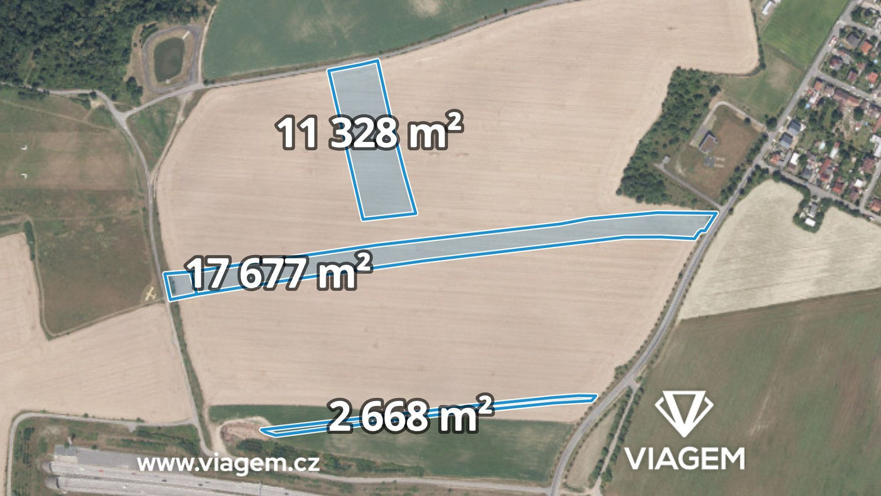 Prodej pole 7 918 m²