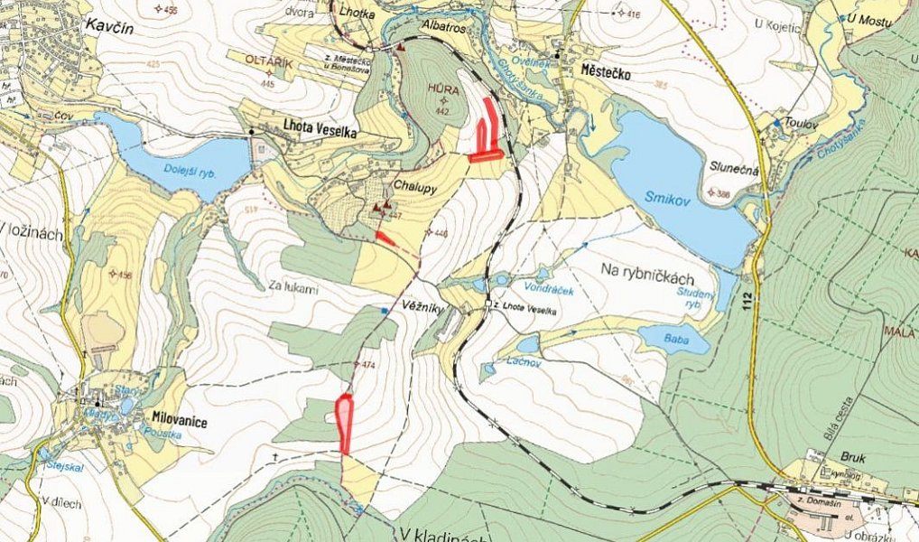 Prodej pole 13 942 m², Chotýšany – náhled fotky 4