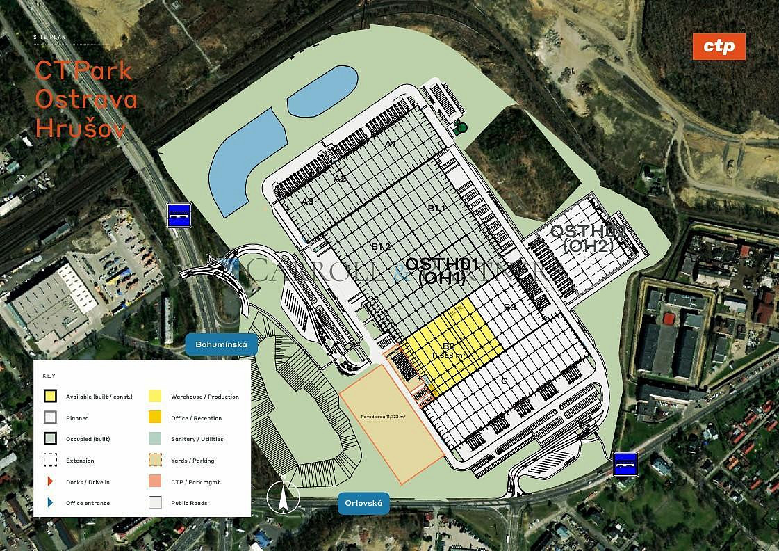 Pronájem skladovacích prostor 2 000 m² – fotografie 3