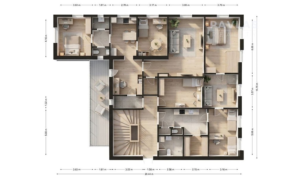 Prodej nájemního domu, činžáku 570 m², Veselí nad Lužnicí – náhled fotky 4