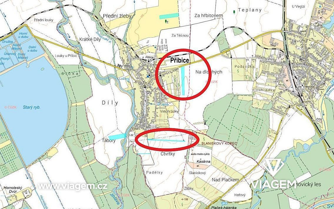 Prodej pole 1 009 m² – fotografie 3