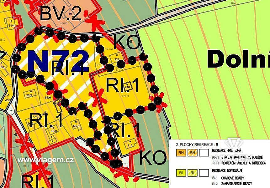 Prodej stavebního pozemku 3 531 m²