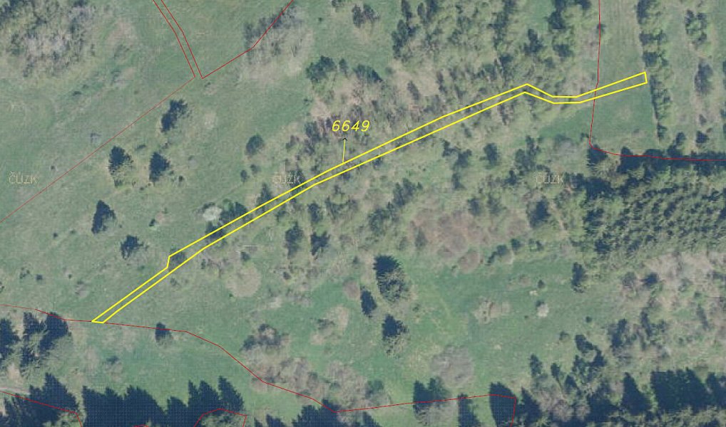 Prodej pole 3 869 m², Kraslice – náhled fotky 5