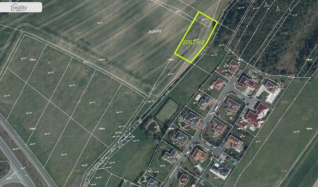 Prodej pole 2 087 m², Chotíkov – náhled fotky 2
