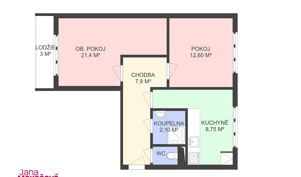 Prodej bytu 2+1 53 m², Brno – náhled fotky 16
