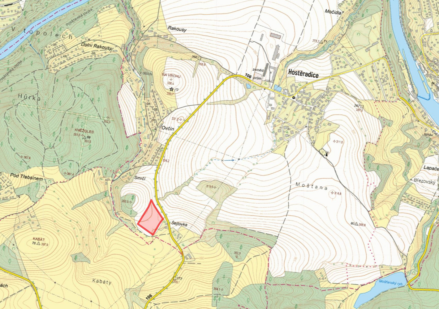 Prodej pole 14 853 m² — photo 2