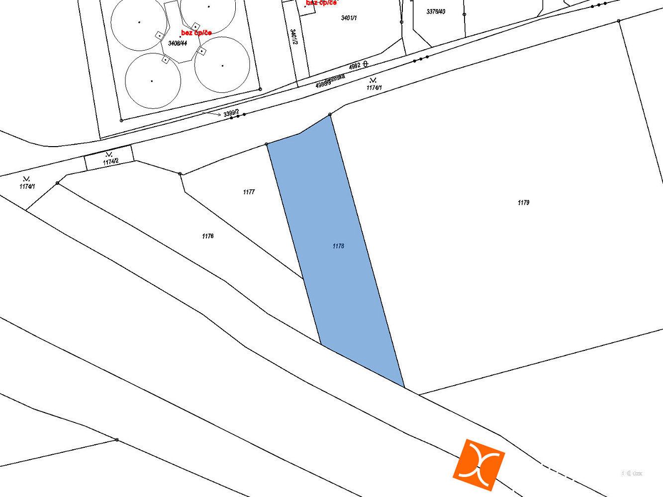 Prodej pole 592 m² — photo 2
